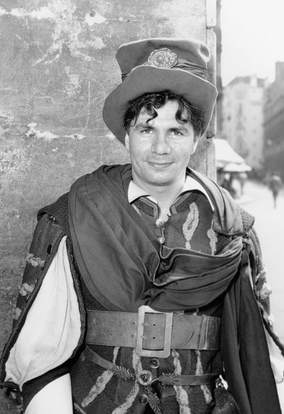 French Actor Michel Galabru at The Conservatoire of Theatre, July 1950 by Unbekannt Unbekannt